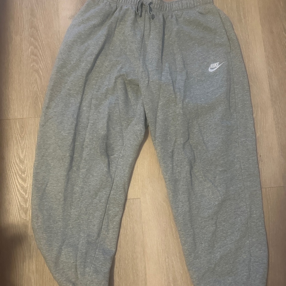 Nike Kids Heather Gray Joggers